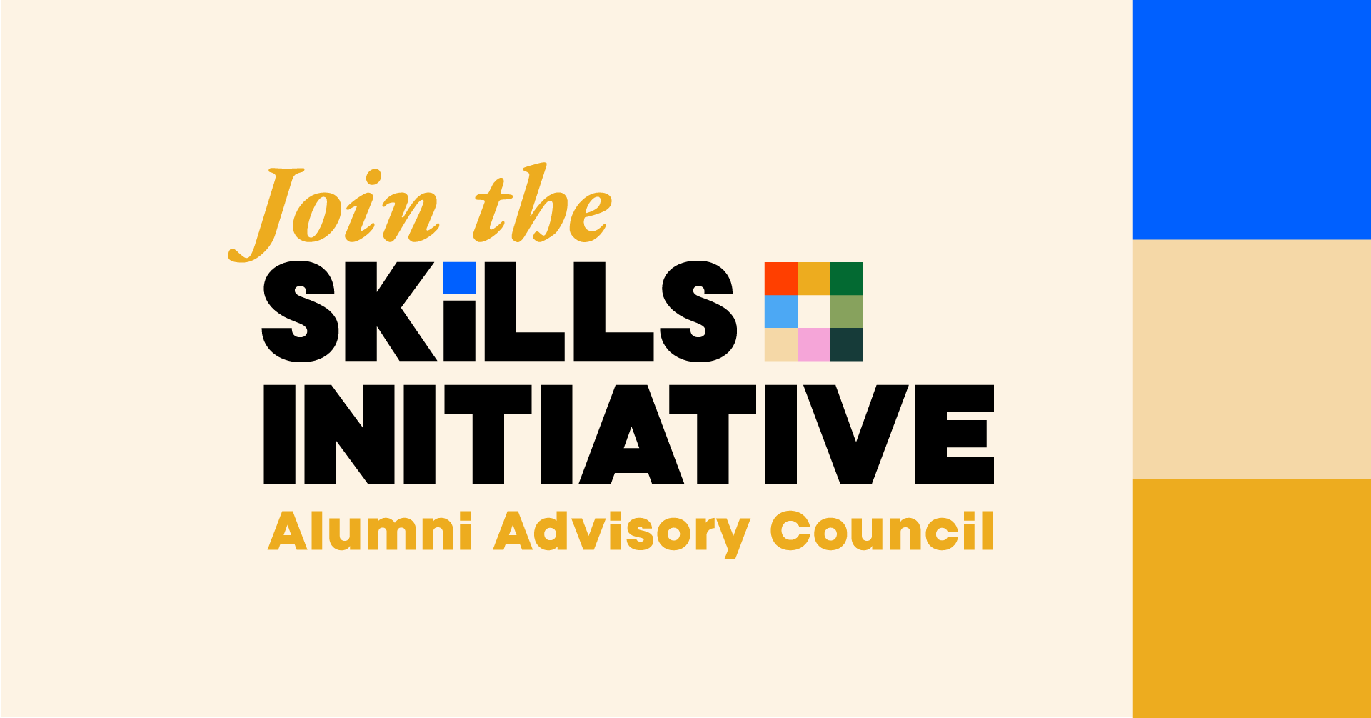 Join The Skills Initiative Alumni Advisory Council