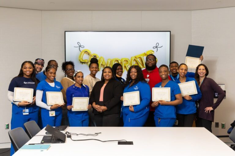 Skills Initiative cohort at Children’s Hospital of Philadelphia in 2023. Photo by Ben Tran. Courtesy of University City District.