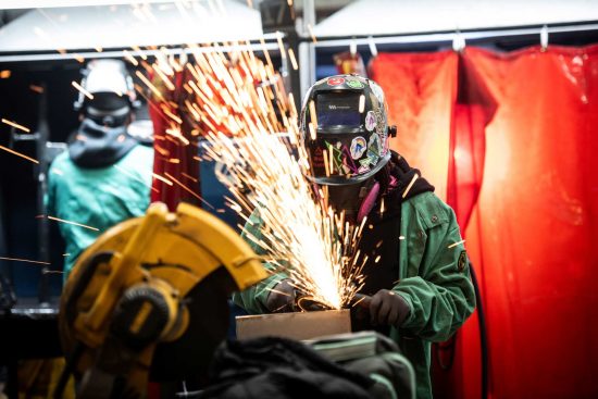 Hanwha Philly Shipyard Skills Initiative training